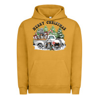 Pigment Peanut Butter merry christmas gnomies Urban Hoodie - FaDigitalArtStudio