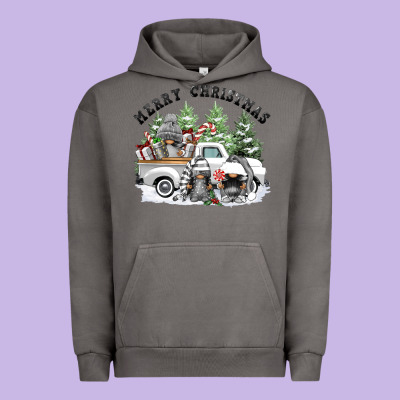 Merry Christmas Gnomies Urban Hoodie Designed By Fadigitalartstudio