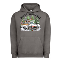 Pigment Tornado merry christmas gnomies Urban Hoodie - FaDigitalArtStudio