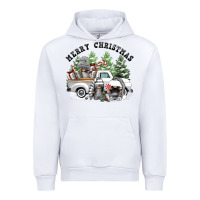 White merry christmas gnomies Urban Hoodie - FaDigitalArtStudio