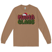 Toasted Coconut mama claus Long Sleeve Tee - MaliasSmallBusiness