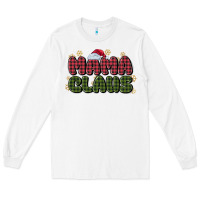 White mama claus Long Sleeve Tee - MaliasSmallBusiness