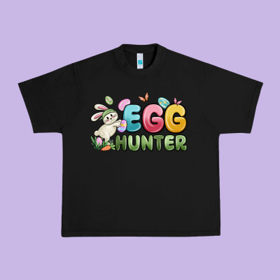 Egg Hunter Urban Heavy Tee Designed By Maliassmallbusiness