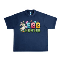 Navy egg hunter Urban Heavy Tee - MaliasSmallBusiness