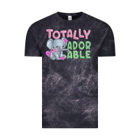 Cloud Black totally adorable Vintage Tee - MaliasSmallBusiness