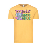 Vintage Mustard totally adorable Vintage Tee - MaliasSmallBusiness