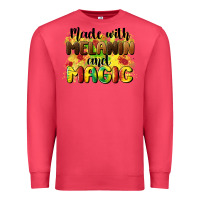 Cardinal made with melanin and magic Premium Sweatshirt - CowGirlArtShop
