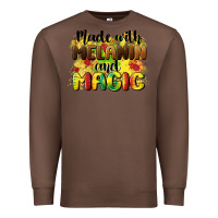 Chestnut made with melanin and magic Premium Sweatshirt - CowGirlArtShop