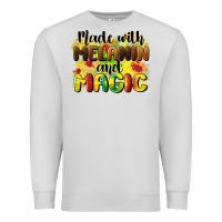 Dove Grey made with melanin and magic Premium Sweatshirt - CowGirlArtShop