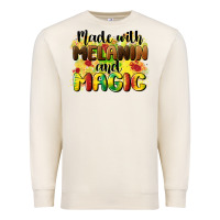 Sandshell made with melanin and magic Premium Sweatshirt - CowGirlArtShop