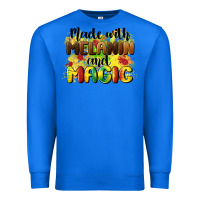 True Royal made with melanin and magic Premium Sweatshirt - CowGirlArtShop