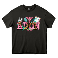 Asphalt adon nurse Heavy Core Tee - AdoDesignShop
