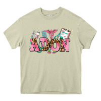 Mossy adon nurse Heavy Core Tee - AdoDesignShop