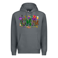 Rock cma mardi gras cowgirl Premium Hoodie - CowGirlArtShop