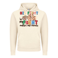 Vintage Artic his fight is my fight autism awareness Vintage Hoodie - MaliasSmallBusiness