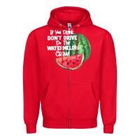 Red Watermelon Crawl Zipper Hoodie - Bettercallsaul