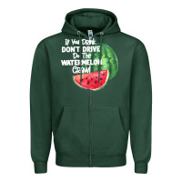 Sports Green Watermelon Crawl Zipper Hoodie - Bettercallsaul
