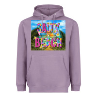 Lavender salty beach Heavyweight Hoodie - TumblerDesignByShophia