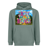 Sage salty beach Heavyweight Hoodie - TumblerDesignByShophia