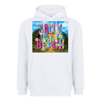 White salty beach Heavyweight Hoodie - TumblerDesignByShophia