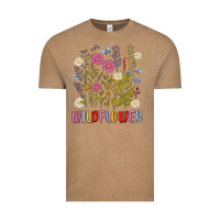 Vintage Coffee wildflower malias Vintage Tee - MaliasSmallBusiness