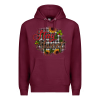 Burgundy stay sweet Premium Hoodie - JahusDesignShop