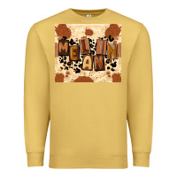 Antique Gold melanin Premium Sweatshirt - CowGirlArtShop