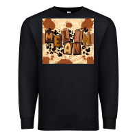 Black melanin Premium Sweatshirt - CowGirlArtShop