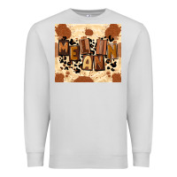 Dove Grey melanin Premium Sweatshirt - CowGirlArtShop