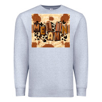 Heather Grey melanin Premium Sweatshirt - CowGirlArtShop
