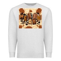 Oatmeal Heather melanin Premium Sweatshirt - CowGirlArtShop