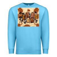 Ocean Blue melanin Premium Sweatshirt - CowGirlArtShop