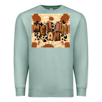 Seafoam melanin Premium Sweatshirt - CowGirlArtShop
