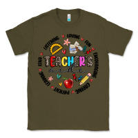Army Green teachers aide Classic Tee - MaliasSmallBusiness