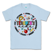 Dusty Blue teachers aide Classic Tee - MaliasSmallBusiness