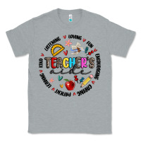 Heather Grey teachers aide Classic Tee - MaliasSmallBusiness