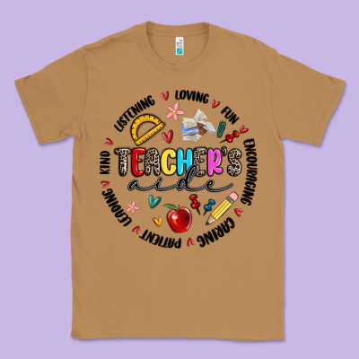 Teachers Aide Classic Tee Designed By Maliassmallbusiness