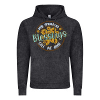 Vintage Black my greatest blessing call me nana Vintage Hoodie - MaliasSmallBusiness