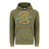 Vintage Olive my greatest blessing call me nana Vintage Hoodie - MaliasSmallBusiness