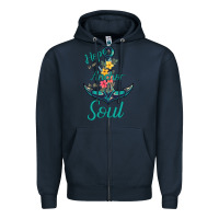 Navy Hope is the Anchor Zipper Hoodie - Bettercallsaul