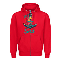 Red Hope is the Anchor Zipper Hoodie - Bettercallsaul