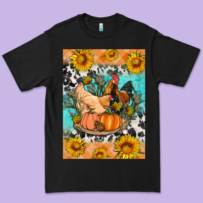 Fall Coop Animals Premium Tee Designed By Artiststas