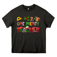 Asphalt one merry teacher Heavy Core Tee - AdoDesignShop