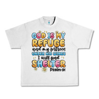 Lunar Rock god is my refuge and my fortress under his wings Urban Heavy Tee - MaliasSmallBusiness