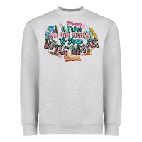 Heather Grey it takes a big heart to shape little mind teacher Heavyweight Sweatshirt - NancyCooperArtShop