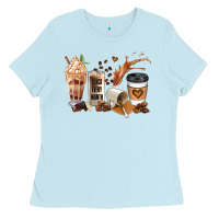 Baby Blue black every month melanin coffee cups Ladies Tee - JahusDesignShop