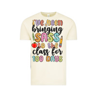Vintage Arctic i ve been bringing sass to the class for 100 days Vintage Tee - MaliasSmallBusiness