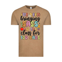 I Ve Been Bringing Sass To The Class For 100 Days Vintage Tee | Teevron