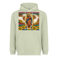 Matcha our lady of guadalupe Heavyweight Hoodie - TumblerDesignByShophia