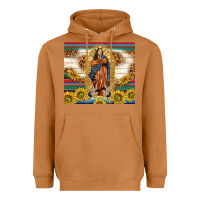 Meerkat our lady of guadalupe Heavyweight Hoodie - TumblerDesignByShophia